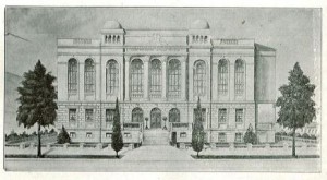 architectural sketch 1926