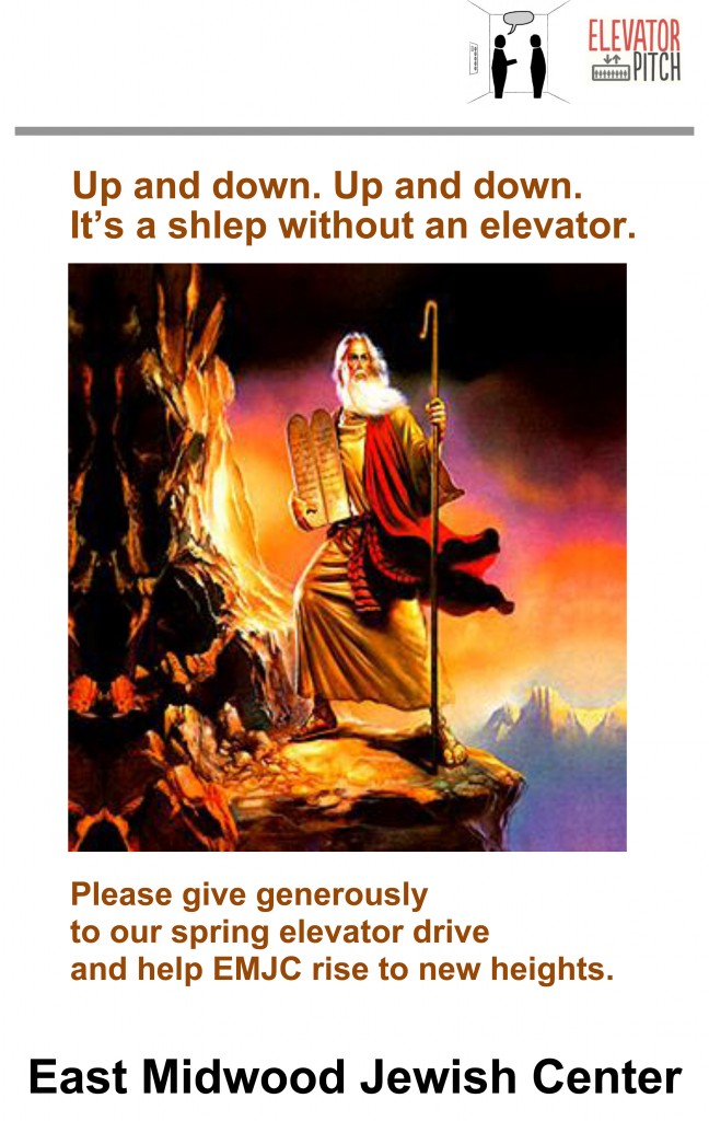 elevator pitch Moses