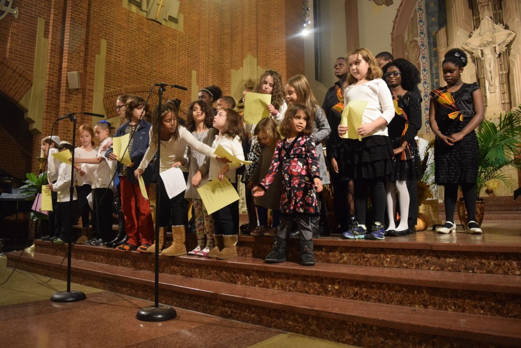 OLR and EMJC kids sing